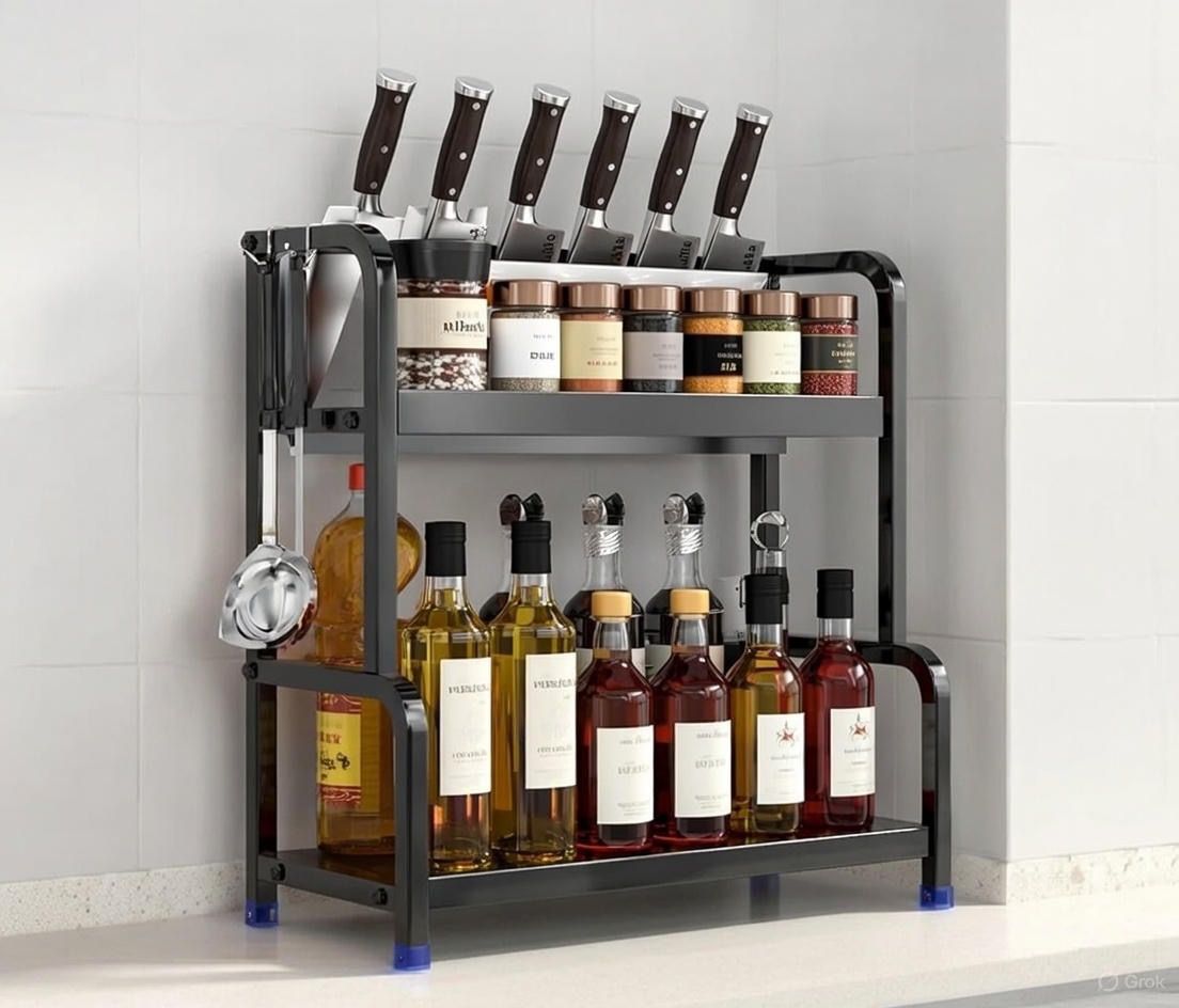 Elegancki duży organizer do kuchni