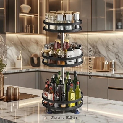 Elegancki Obrotowy Organizer  3 i 2 Poziomowy