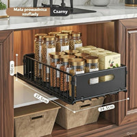 Elegancki organizer do szafek - wysuwany